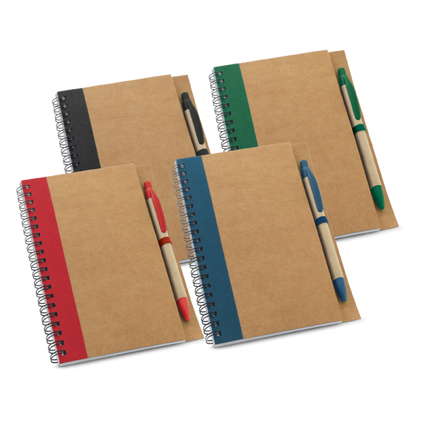 Caderno com Papel kraft – 360Personalizados Brindes Promocionais