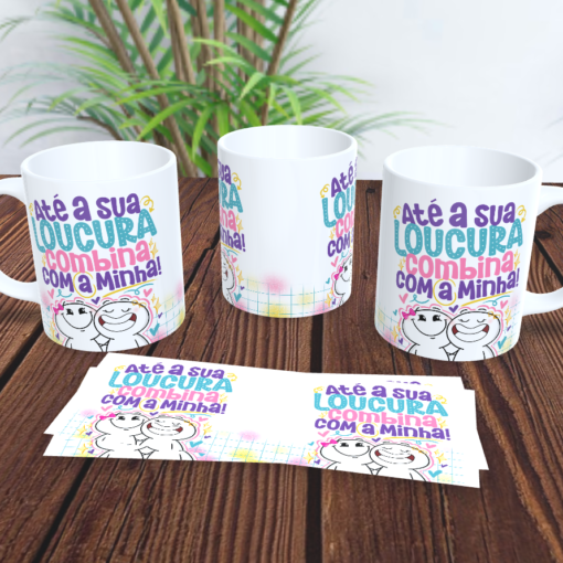 Caneca: Até Nossa Loucura Combina - Image 2