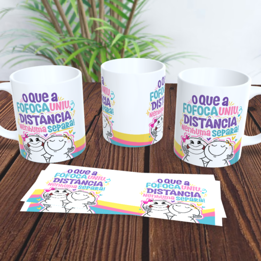 Caneca Amigas: Distância Nenhuma Separa - Image 2