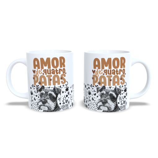 Caneca: Amor Em Quatro Patas Dog