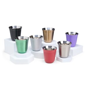 08245 Copo Inox Parede Dupla 150ml